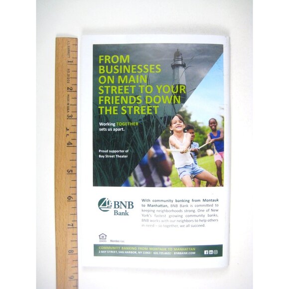 Fellow Travelers Program 2018 Bay Street Theater Sag Harbour NY - Picture 5 of 5